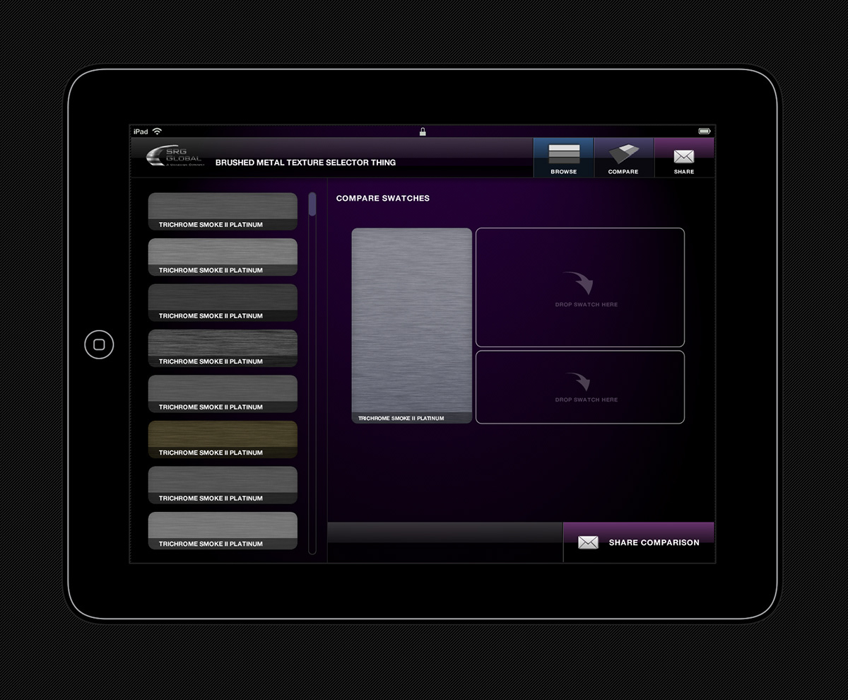 iPad App sales tool