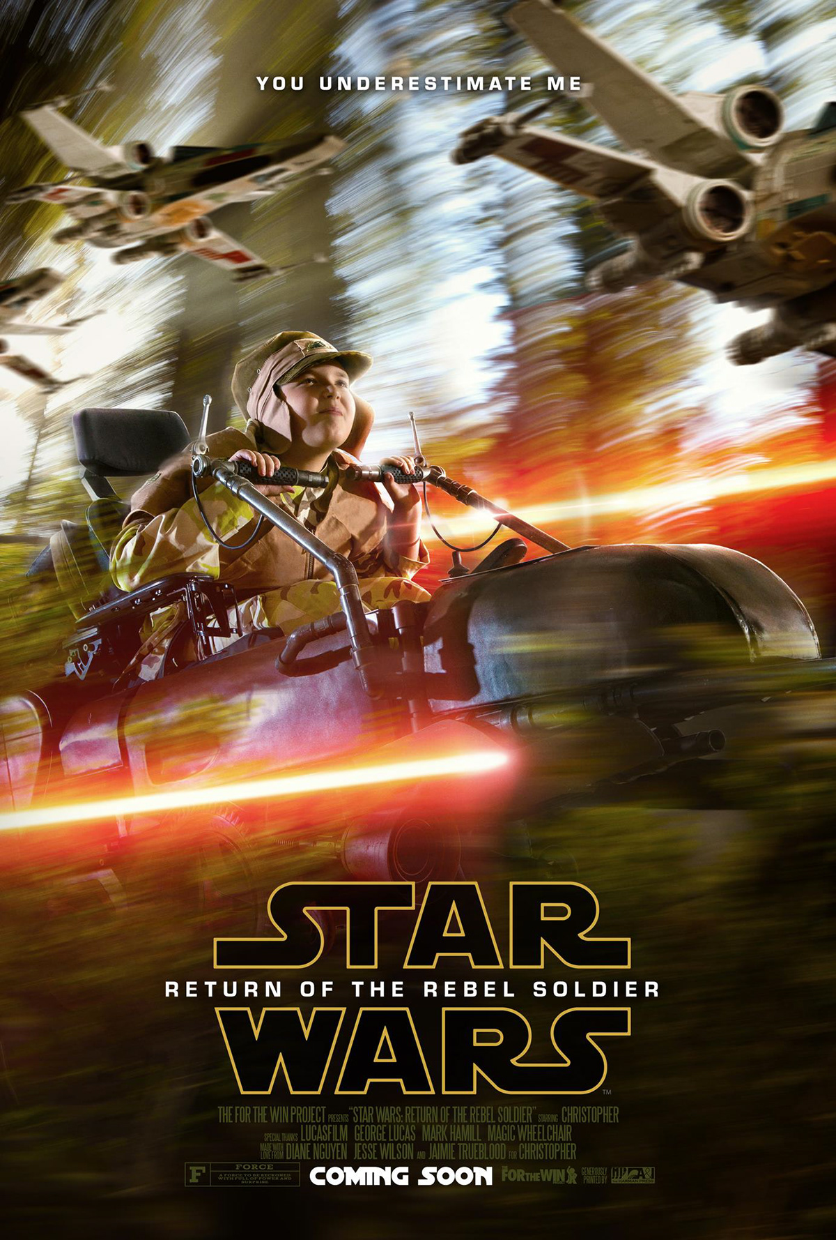 star wars charity Poster Design compositing skywalker jedi