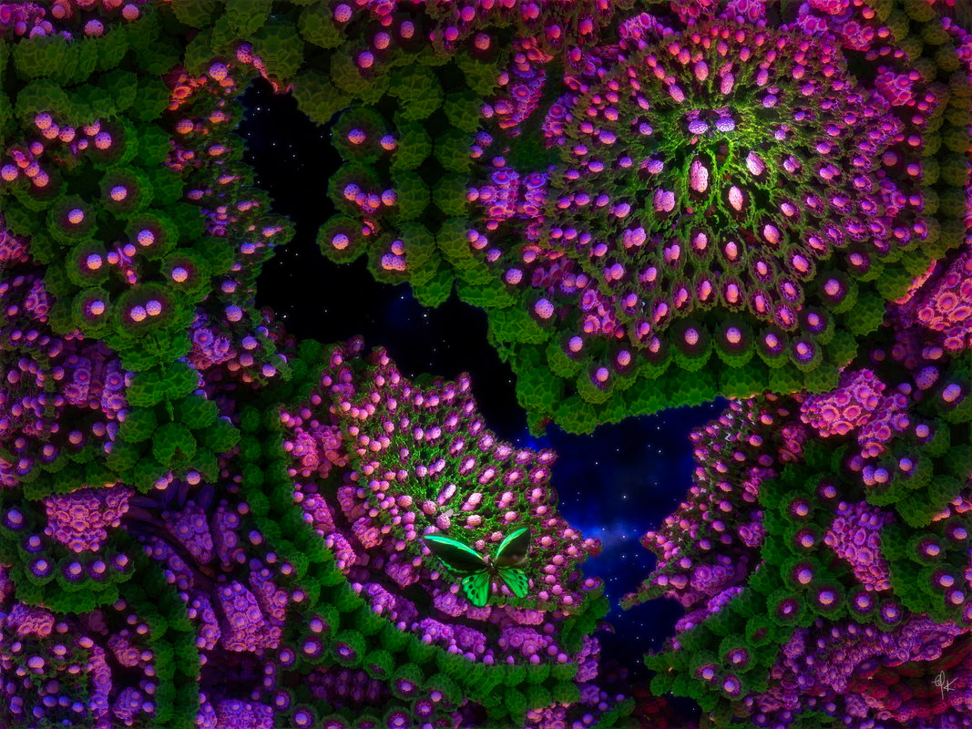 fractal Mandelbulb ultrafractal