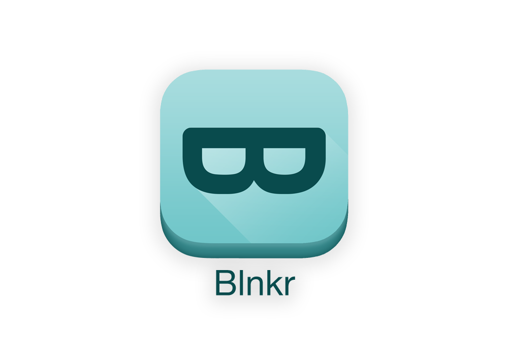 Blnkr app concept Staring contest ios iOS 7 iphone application iphone concept UI ux design