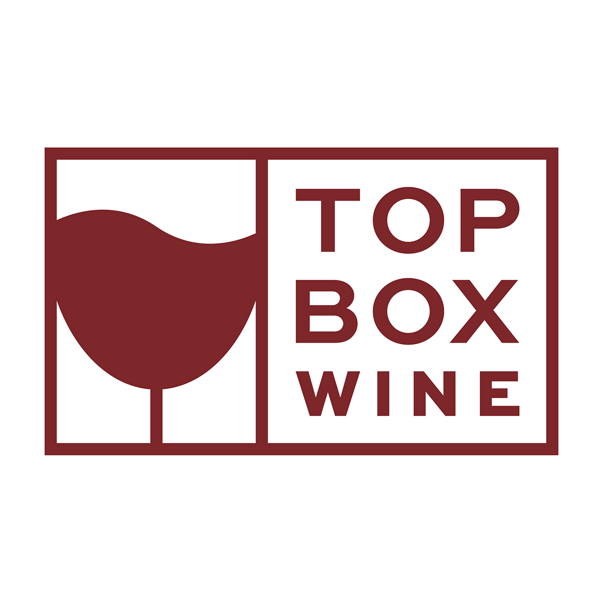 wine box wine Merlot product visualization
