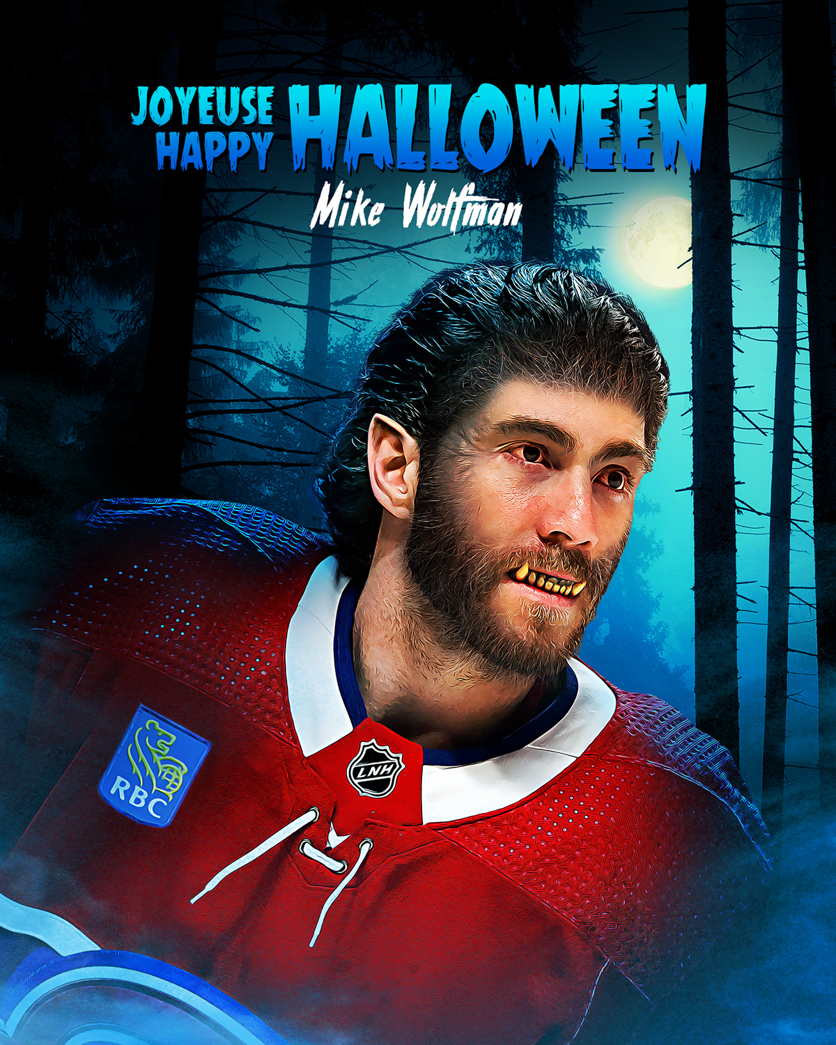 Canadiens de Montréal Halloween hockey NHL Montreal Canadiens
