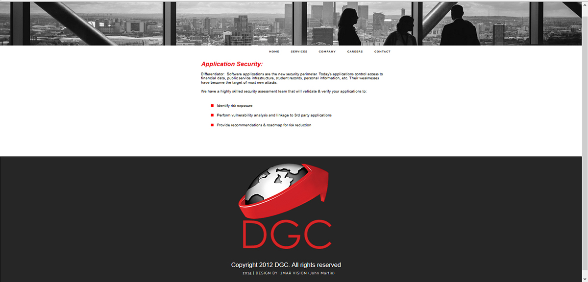 dgc Digital Global CONNECTORS Website Design design art brand vision