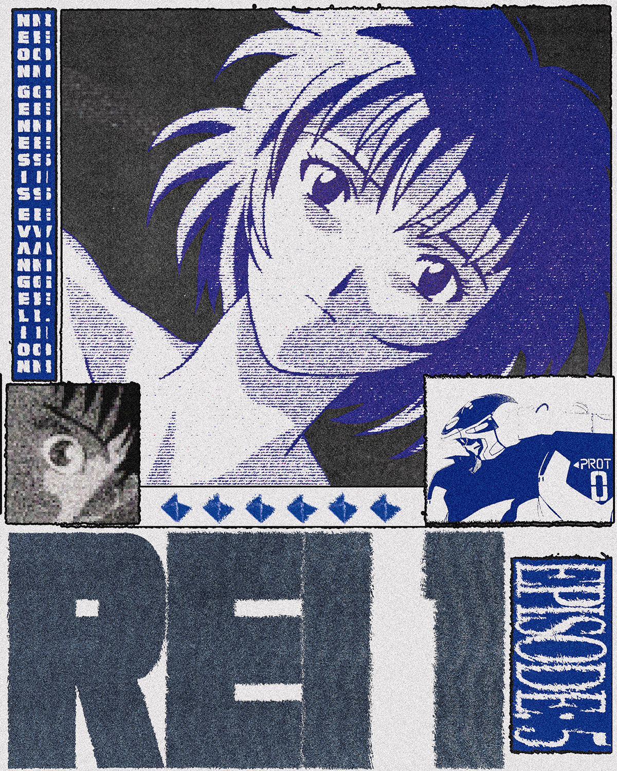 poster typography   Poster Design anime aesthetic vintage Retro poster art artwork
