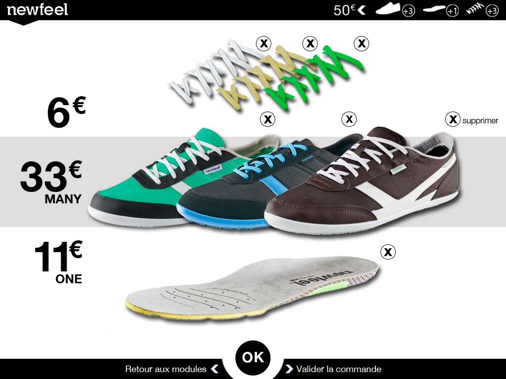 newfeel interactive shoes