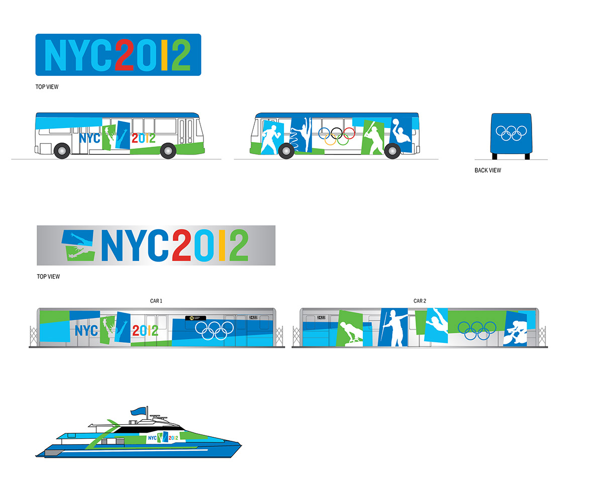 New York athlete Olympics new york city Olympic Games sports summer games pictograms Summer Olympics Experiential design
