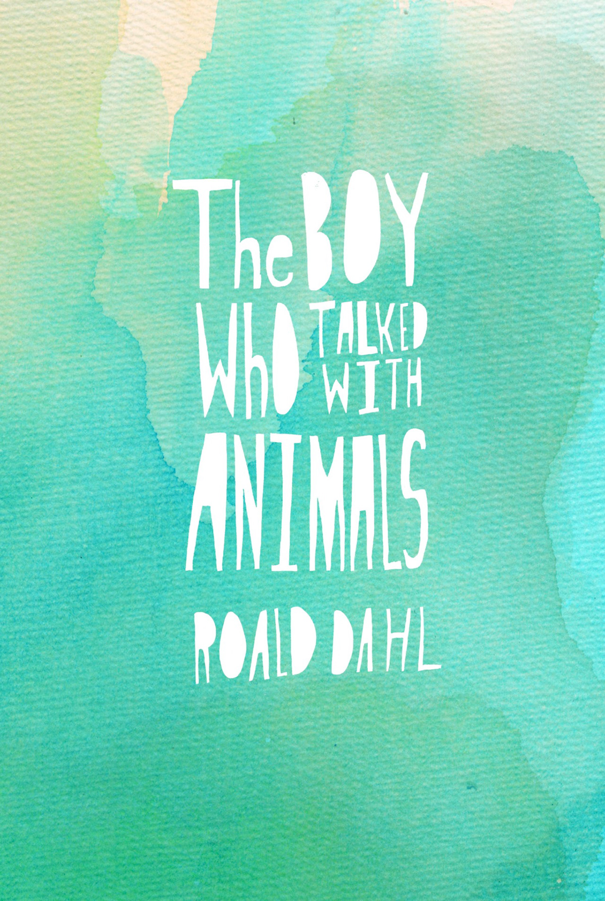 watercolour  children Roald Dahl animals turle summer Holiday short story narrative