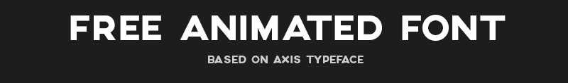 animated font free splatter font motion