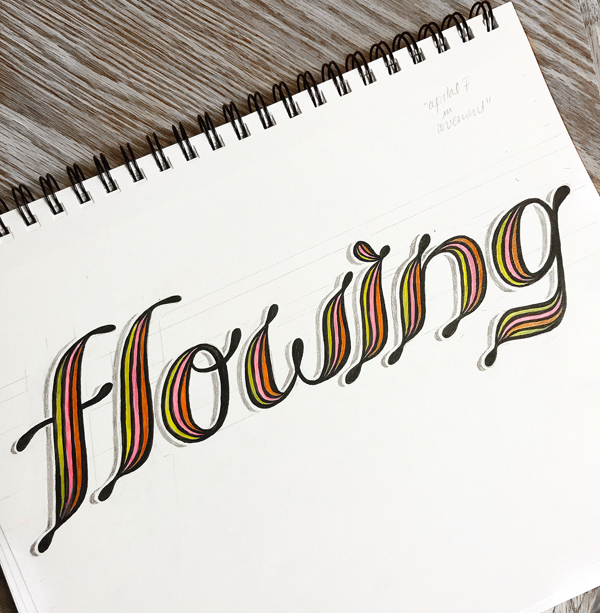lettering typography   type type design inktober inktober2018 letters graphic design  Drawing  sketchbook