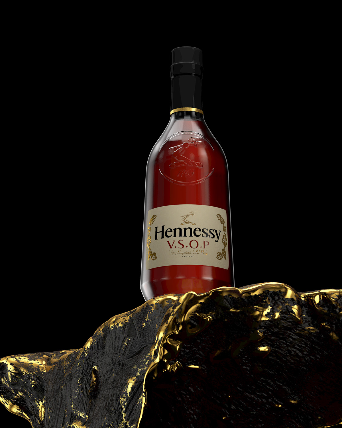 Product Photography CGI hennessy kenya south africa California 3D photography