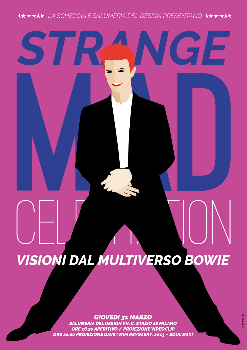 poster Bowie clip graphic music