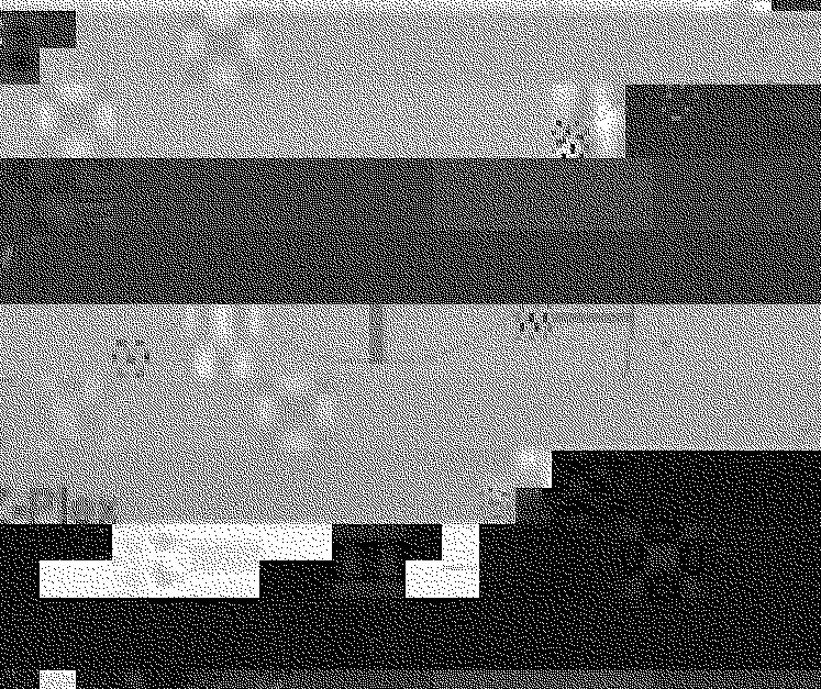 pattern Glitch Experimentation black and white squares minimal geometric static random Chance error