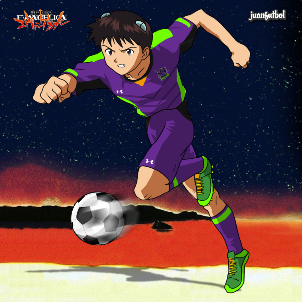 futbol anime soccer illustration saint seiya dragon ball evangelion one piece caballeros zodiaco juanfutbol sailor moon ranma naruto pokemon