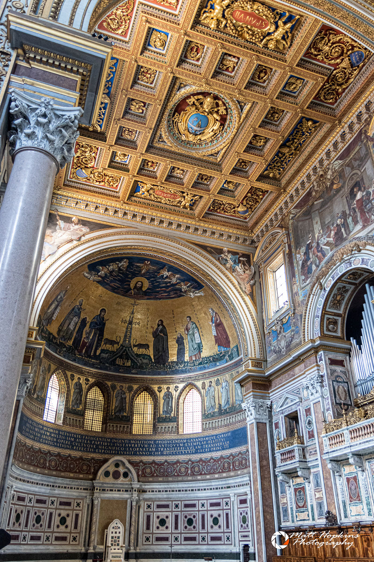 basilica Rome Italy architecture Interior Photography  church