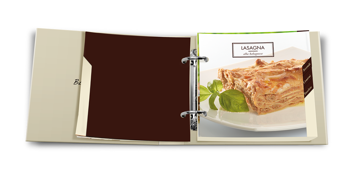 Food  restaurant menu food & beverage book folder brochure brand identity
