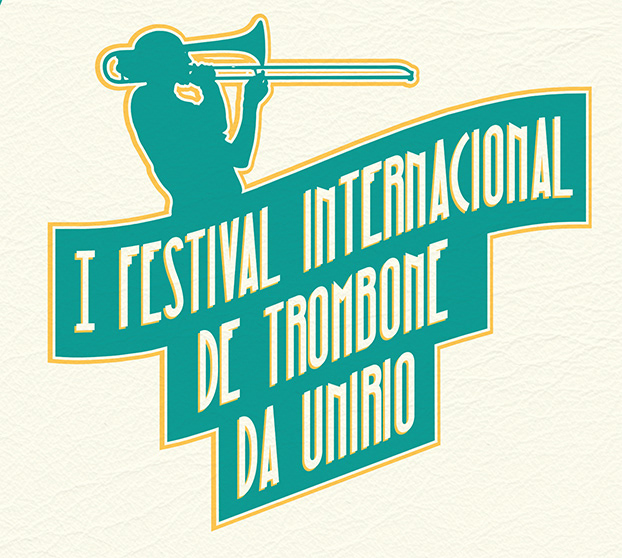 trambone festival Rio de Janeiro printed print green color rio