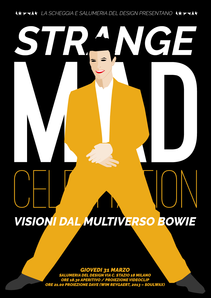 poster Bowie clip graphic music