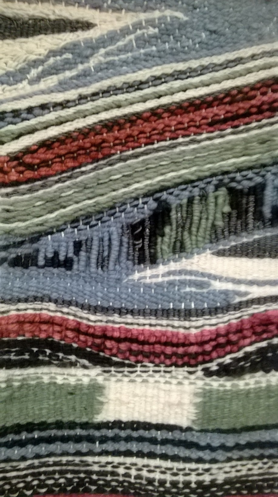 weaving fabric dye Soumac embroider earth tones