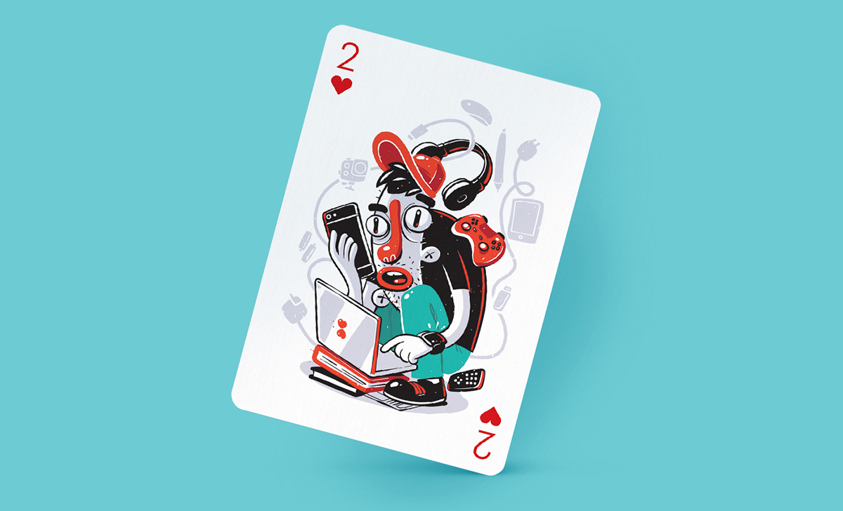playing arts playing card card contest tech Character hearts