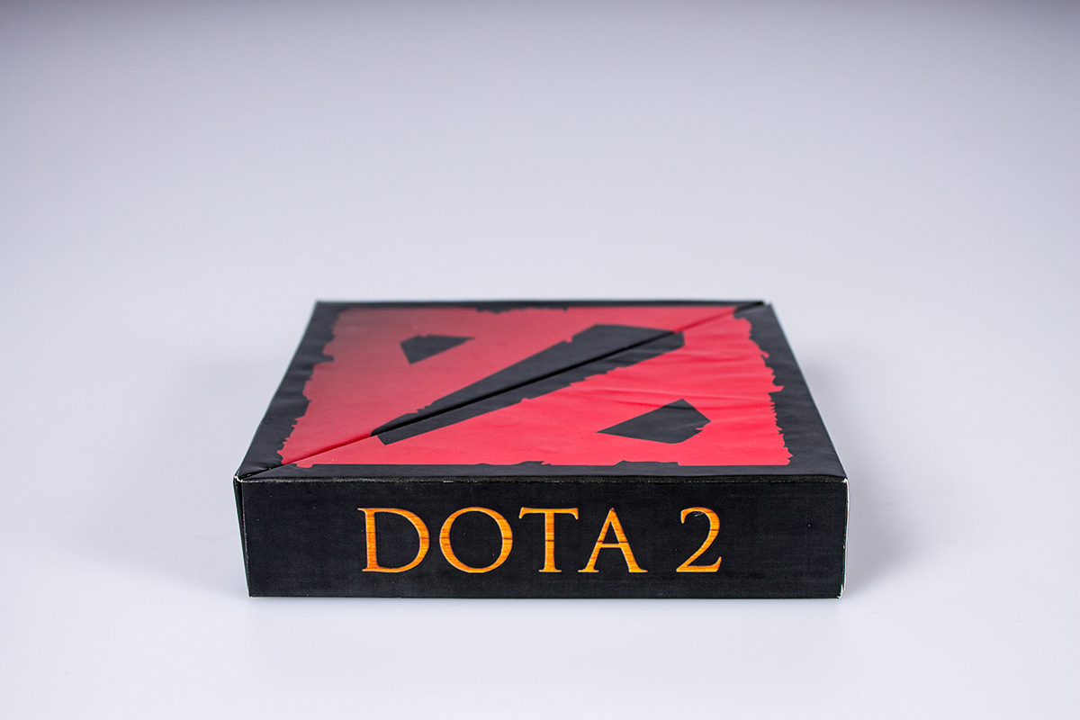dota 2 DOTA cd DVD design box cover collection edition handmade box design Valve product dota2 dota box dota cd cover dota cd dota game