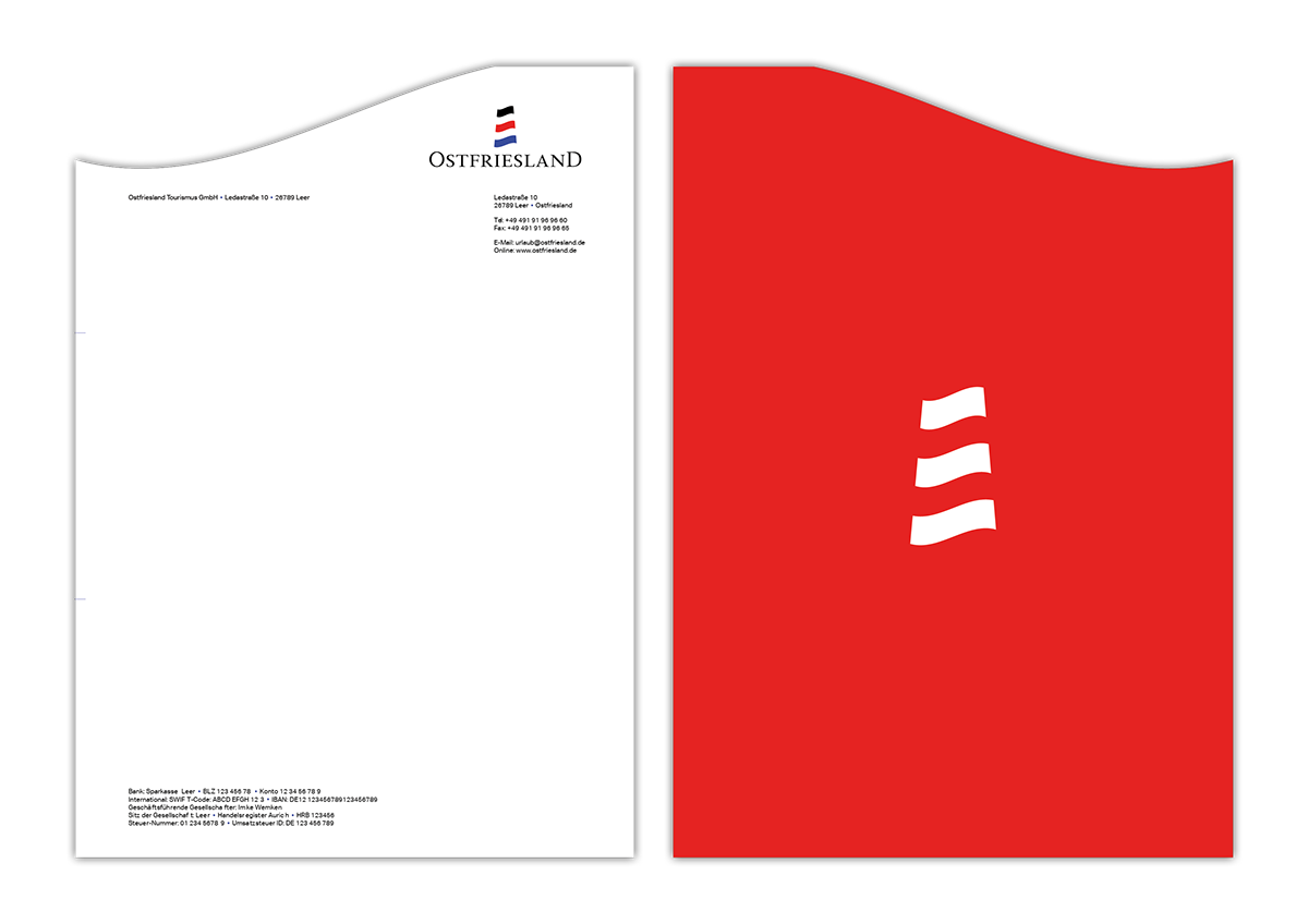 Ostfriesland East Frisia logo concept germany letterhead business card culture logo