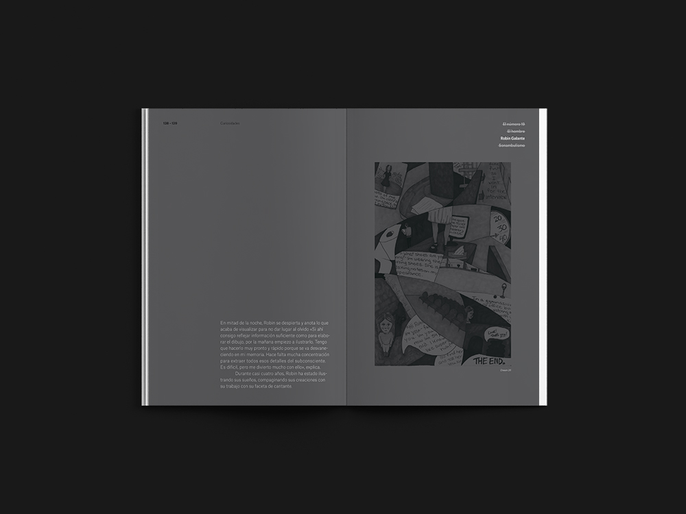 design editorial book black degraded graphic typography   Photography  dream sueño