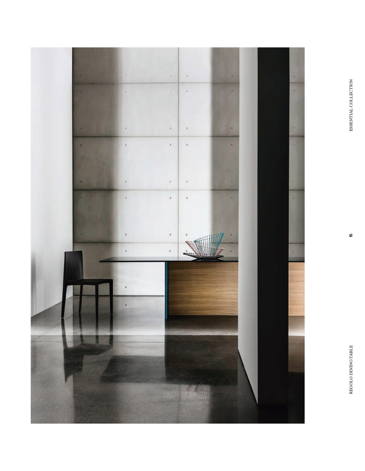 Adobe Portfolio Pennati design Lux landoni sovet glass black table Interior molina Lievore product light