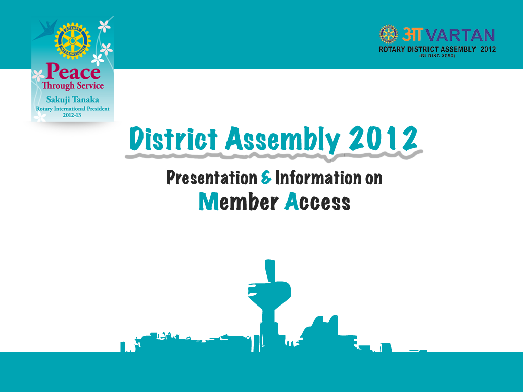 Presentation - Rotary Club Ahmedabad West