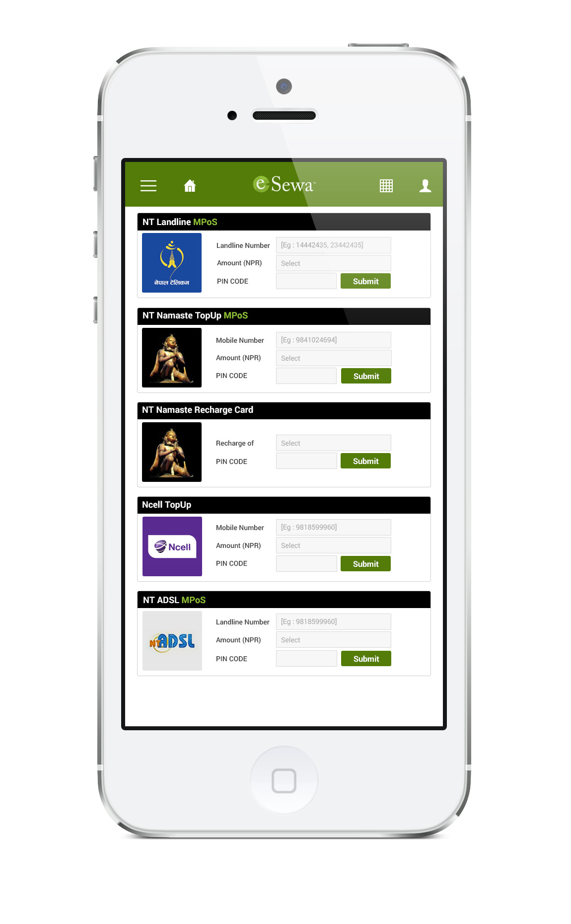 UI ux Mockup mobile design app