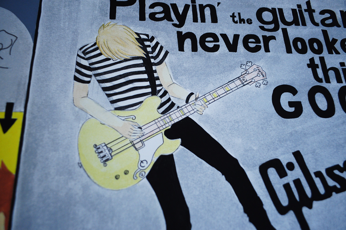 Gibson guitar comic