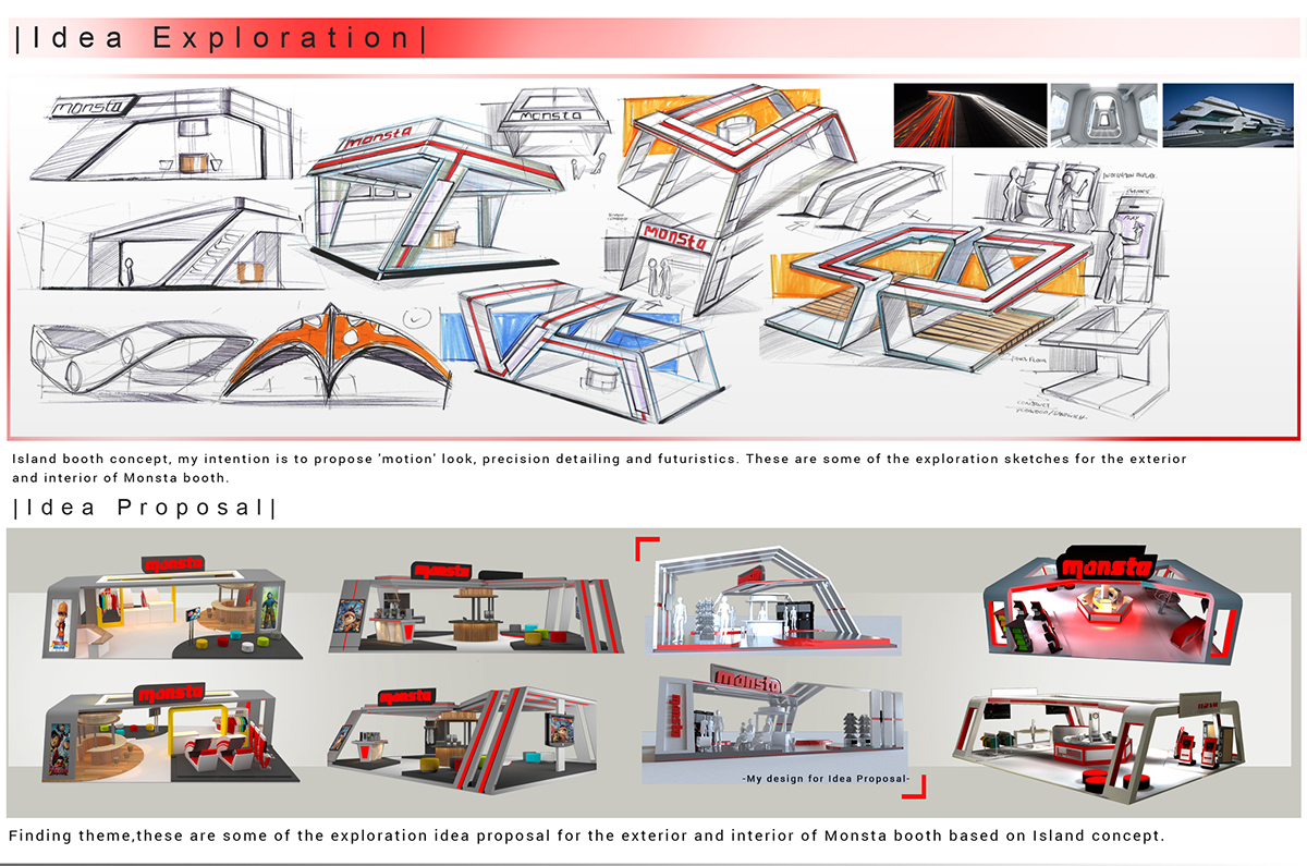 Exhibition Design  industrial design  booth design