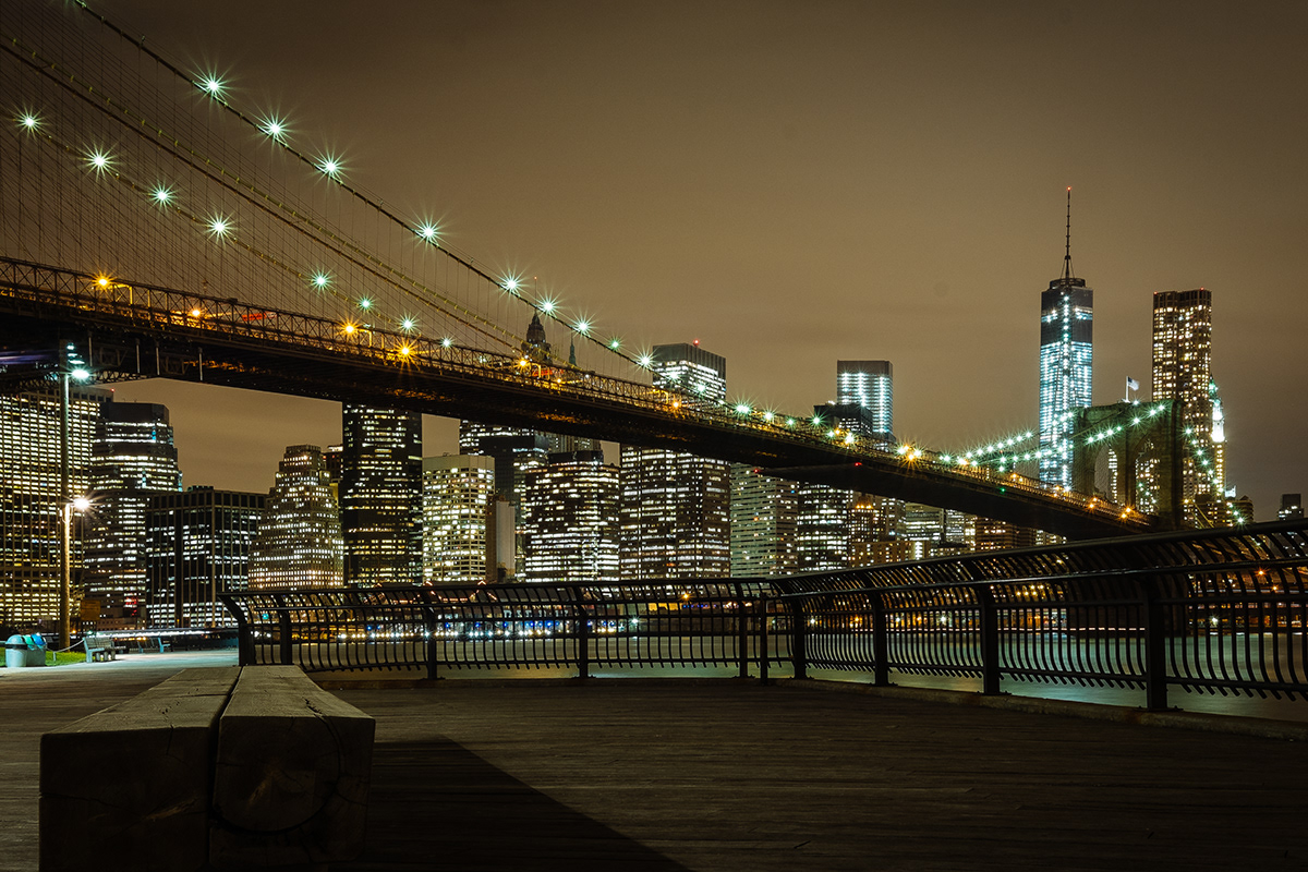 new york city Dumbo night photography