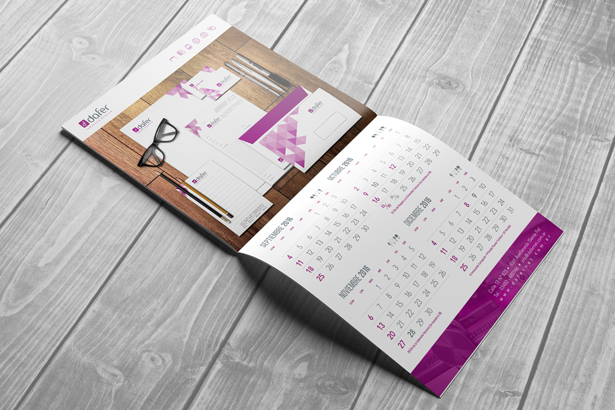 calendar calendario almanaque avellaneda Reconquista santa fe grafica imprenta diseño revista magazine