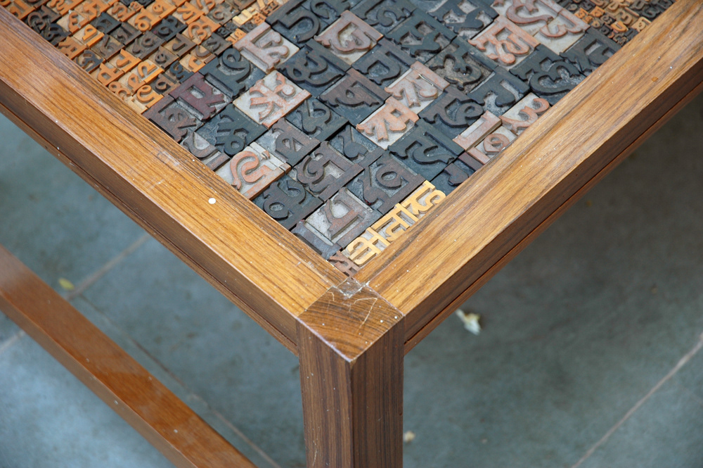 typo coffee table typo table table letterpress wooden blocks letterpress blocks wooden typo