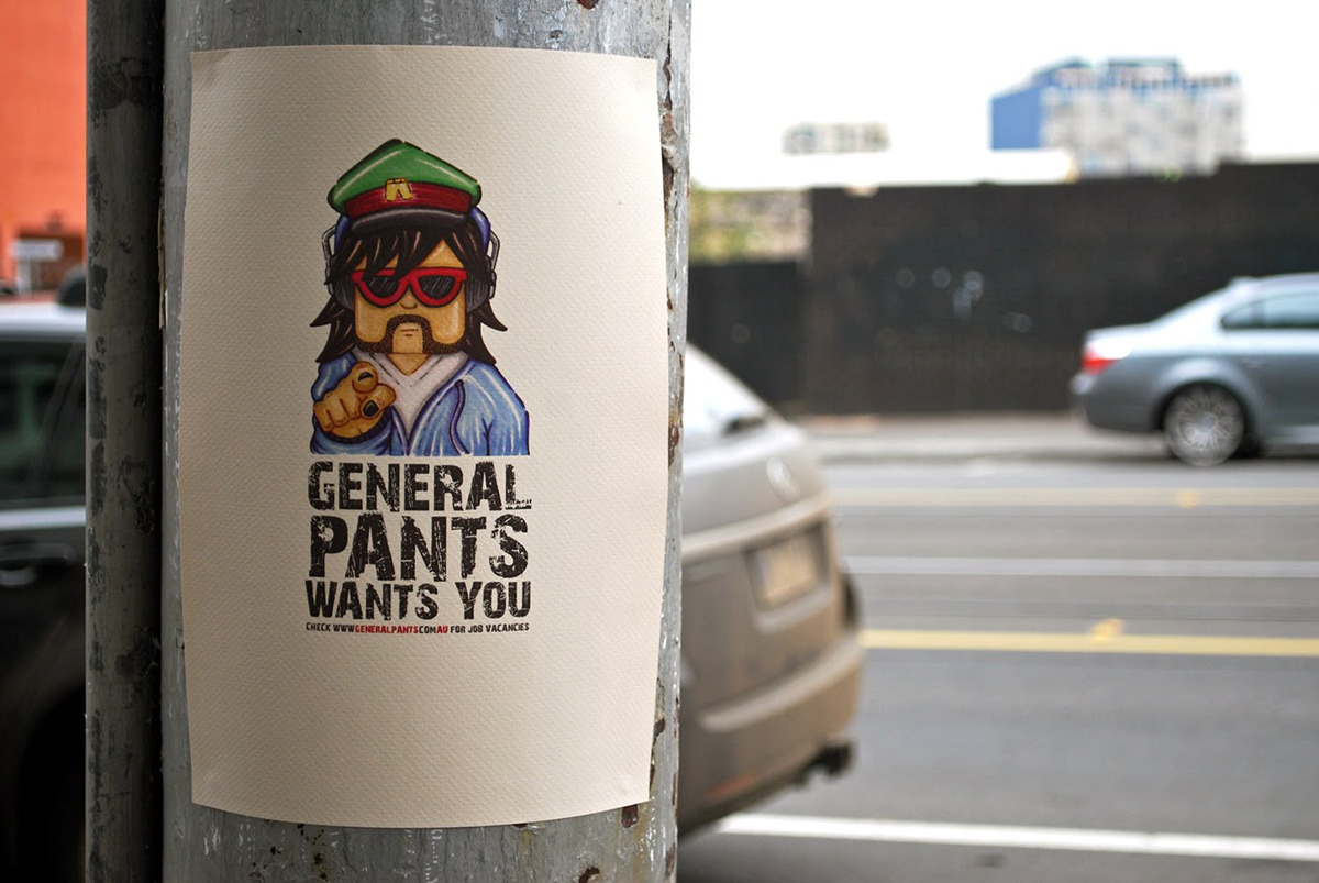 identity General Pants Co. poster tags