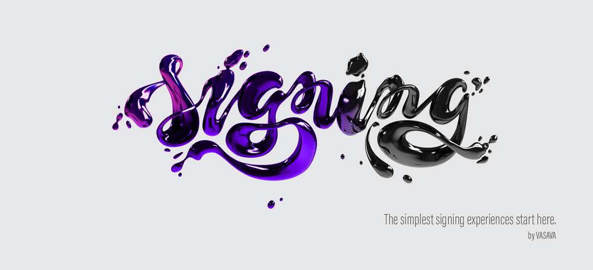 typography   Digital Art  cinema4d 3D type brush Script adobe visual design texture