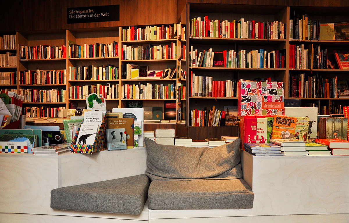 Bookstore warm cozy