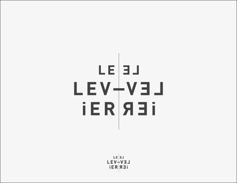 branding du Levier logo brand type black