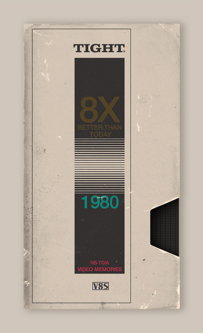 nostalgia vintage Retro vhs 80's eighties 1980s tape