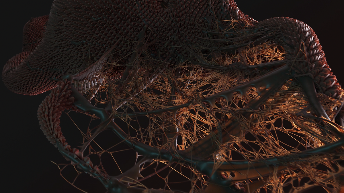houdini softimage biomimicry octane Nature digitalart animation  abstract digital art