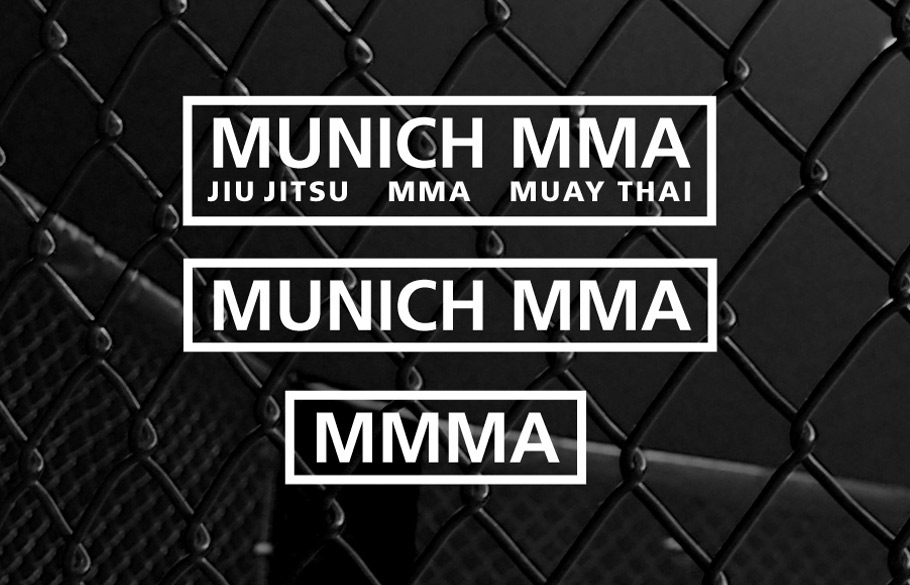 munich MMA fight logodesign Martial Arts Fighter cagefight fist power UFC muay thai Corporate Design CI shirt Boxing