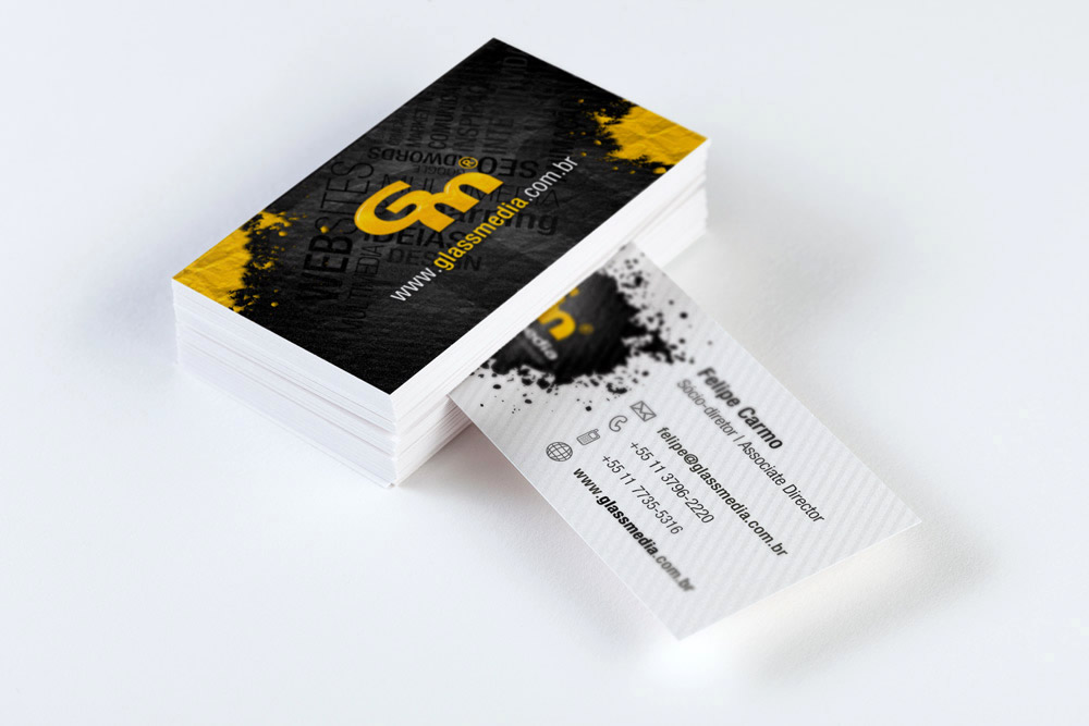 design creative business card card Cartão de Visita criação marketing digital identidade visual