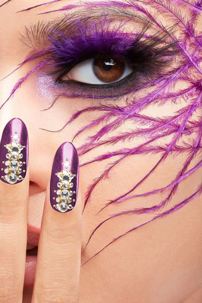 eyes eye makeup false lashes lashes purple makeup creative makeup creative brows eldora lashes