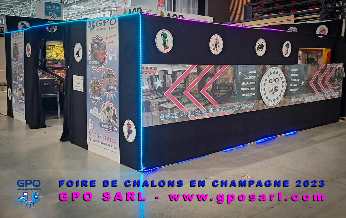 pinball arcade game vintage Stand Exhibition  Event visual identity Logotype adobe illustrator