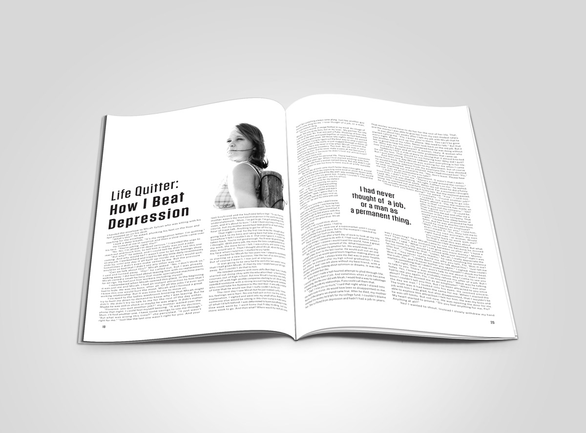 magazine redesign editorial
