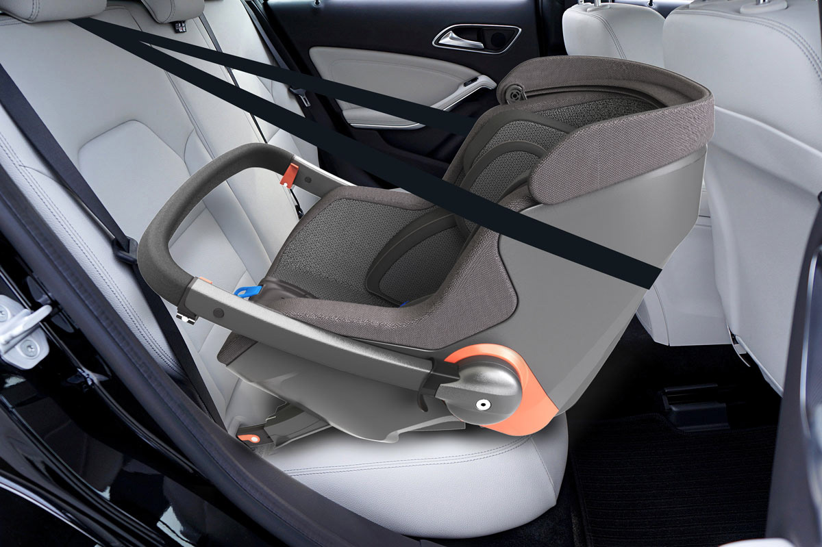 baby car seat car seat Red Dot red dot award restraint system safety seat stroller ZAAFDesign