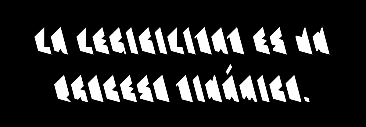 fadu  cosgaya experimental  typography black and white tipografia