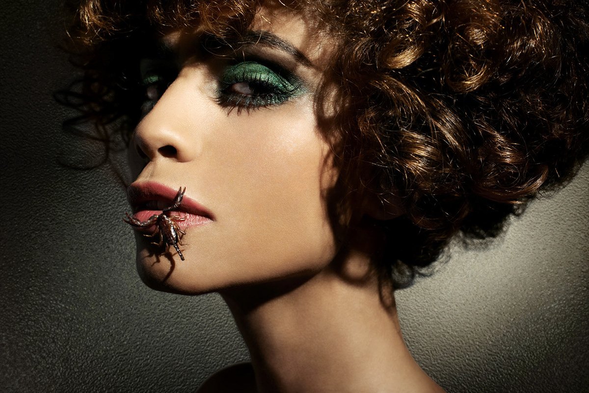portrait beauty Cosmetic model female eyes b&w editorial woman studio body Style lighting skin