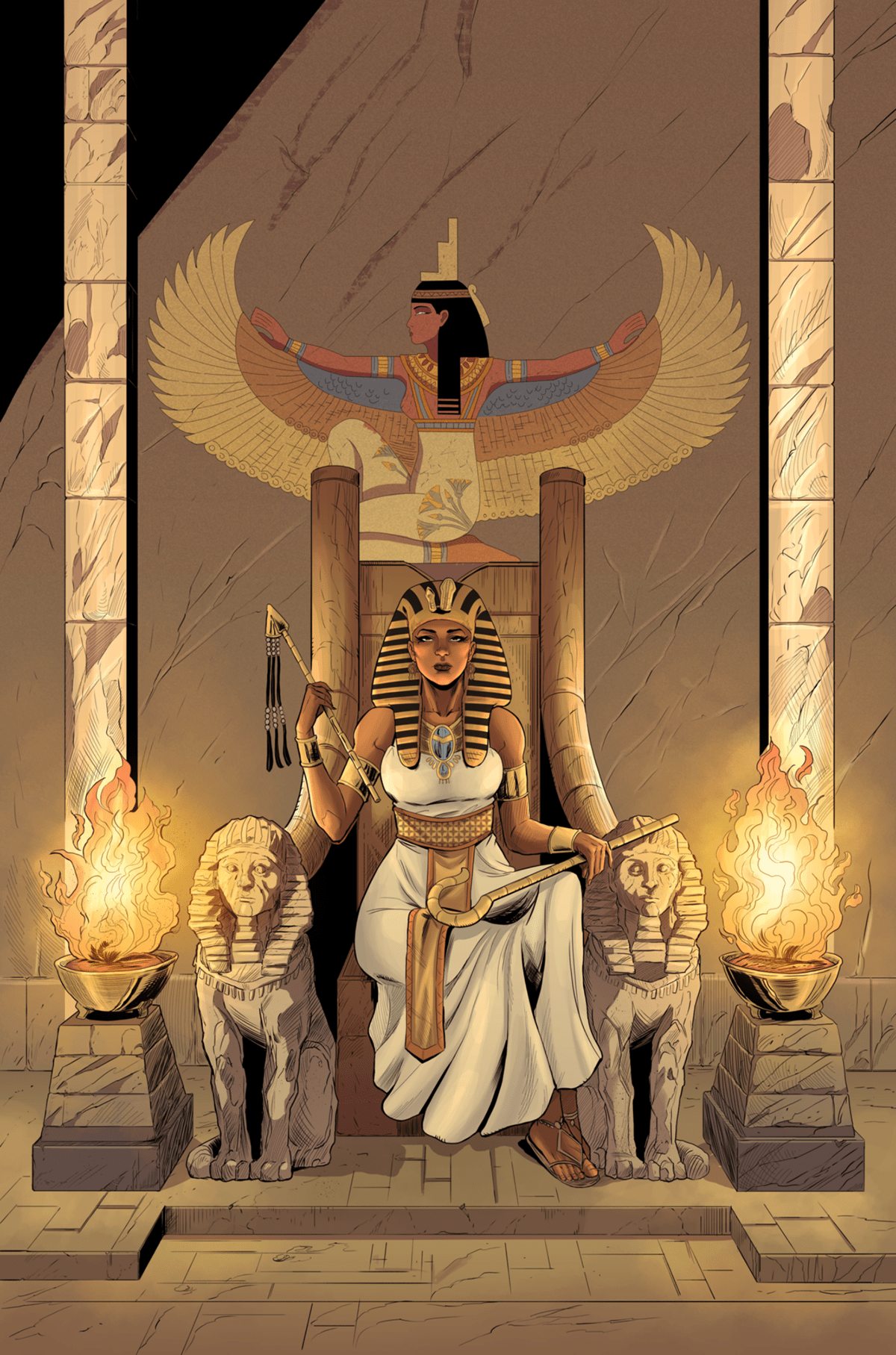 cleopatra comics egypt queen