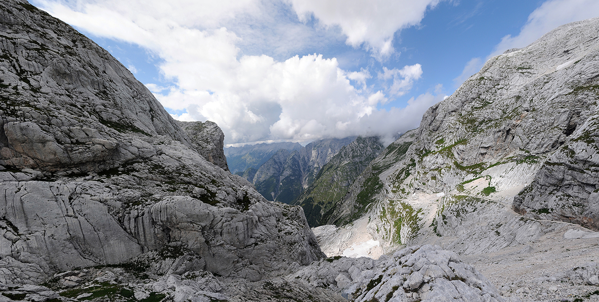 Travel art via alpina alps mountain